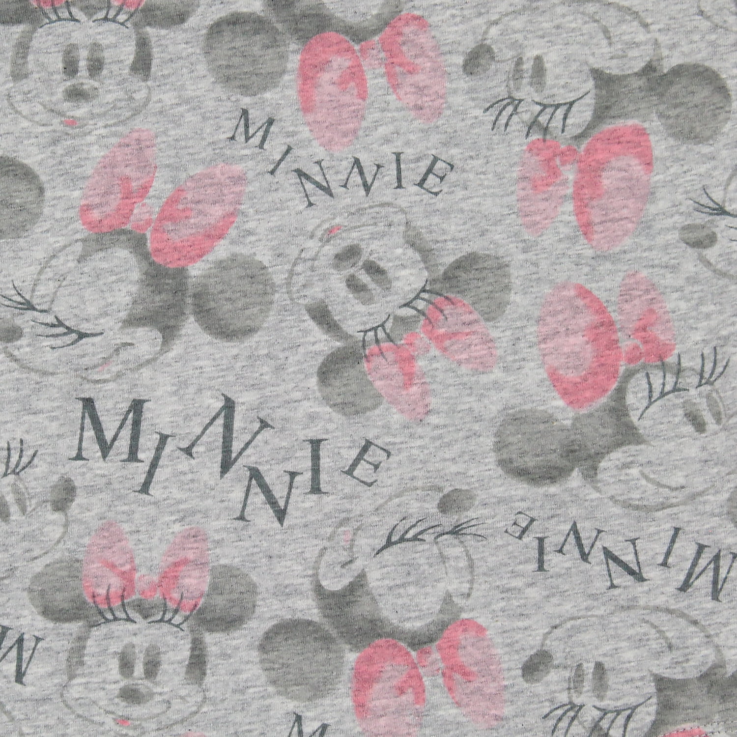 Disney Toddler Girls' Minnie Mouse Pink Bow Allover Print Design Dress