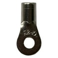 thumbnail image 4 of (100) High Temperature Non-Insulated Ring Connector 12-10 Gauge AWG #6 Stud Electrical Wire Terminal - USA, 4 of 5