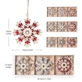thumbnail image 4 of Cateissary Paquete de 6 colgantes navideños de para manualidades, decoración de ambientes navideños, vacaciones, Halloween, decoración Kits de decoración para fiestas Tipo 3, 4 of 6