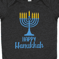 thumbnail image 4 of Inktastic Happy Hanukkah with Blue Menorah Boys or Girls Baby Bodysuit, 4 of 5