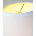 thumbnail image 7 of 5x8x7 Empire Hardback White Linen Lampshade CLIPS-ON Regular Bulb, 7 of 7
