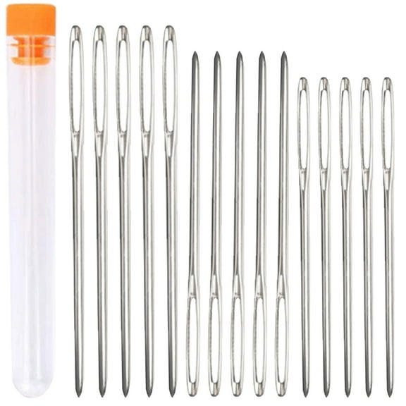 Raindrops Stainless Steel Darning Needles Sewing Supply Set for Mending and Repairing Clothes