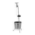 thumbnail image 4 of Lámpara de césped solar para exteriores, impermeable, de metal, duradera, para patio, césped y balcón., 4 of 14