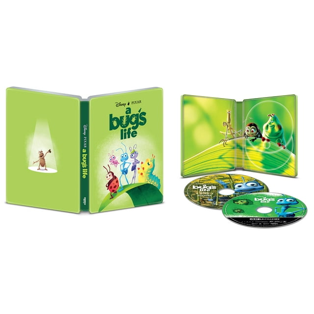 A BUG'S LIFE 4K UHD Blu-ray Code Numérique Steelbook (Édition Limitée 4K UHD/Blu-ray/Digital)