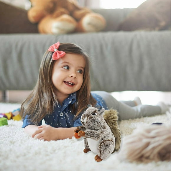 Squirrel Plush Toys Ultrasoft Adorable Squirrel Stuffed Animal Plush Toy For Kids Birthday Boys Girls Babies Bedtime Gift
