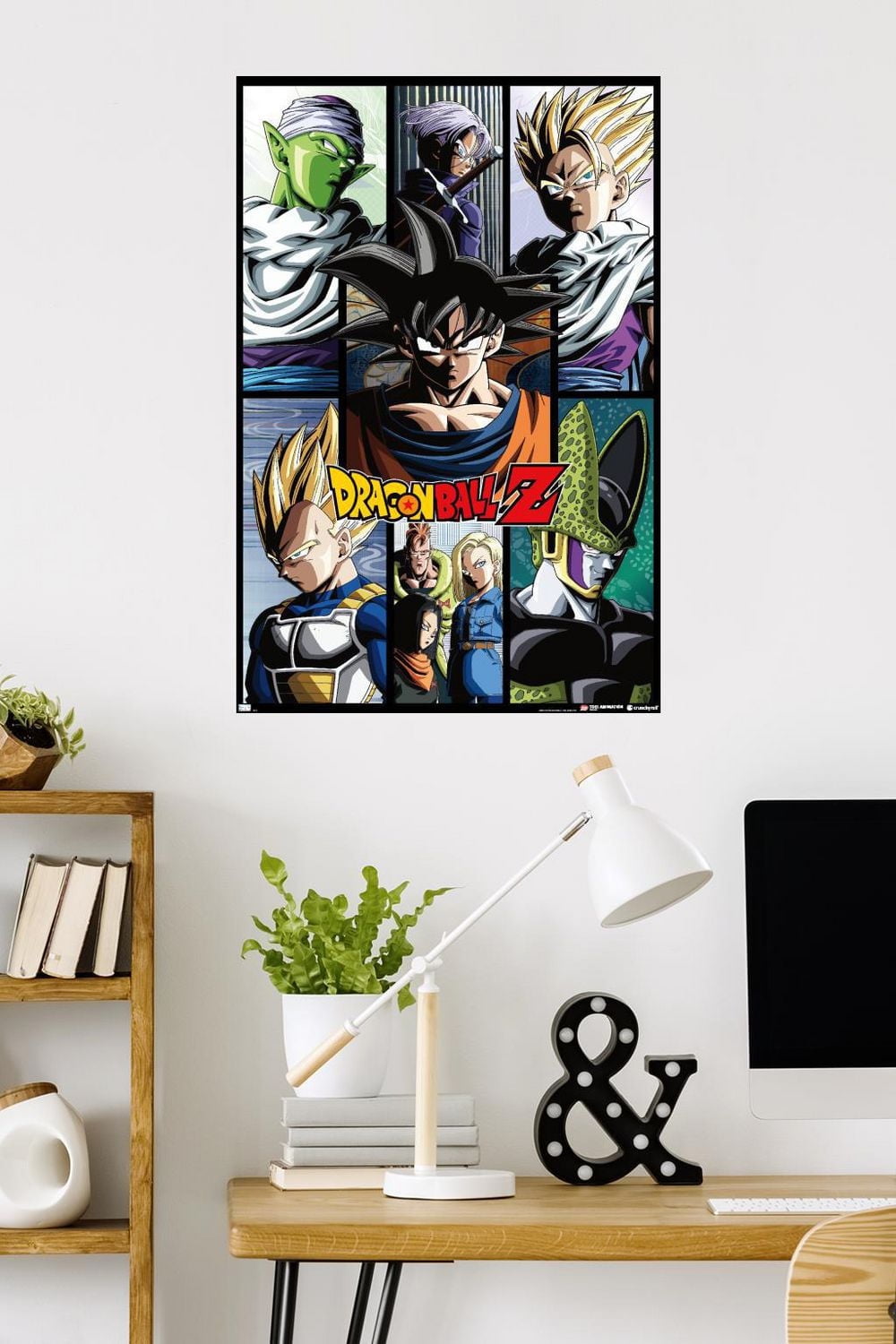 Dragon Ball Z - Grid Wall Poster, 22.375" x 34"