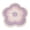 D, variant on PYURTEP Flower Shaped Bathroom Rugs Non-Slip Layered Bath Mat Super Cute Quick Drying Bath Rugs, Floral Soft and Fluffy Floor Mat for Bathroom