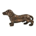 thumbnail image 2 of 8'' Dachshund Figurines, Bronze Dog Statue, Puppy Sculpture, Wiener Dog Decor, Gifts for Dog Loving Friends, 2 of 7