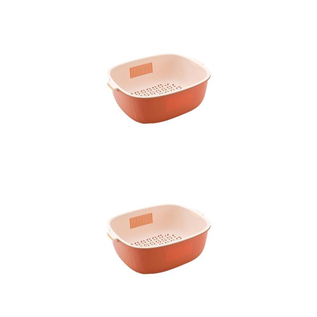 Yuarrent Cesta de resistente y duradera de PP con humanizado para cesta de de verduras práctica y práctica multiusos Type8 NO8
