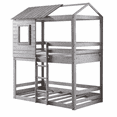 thumbnail image 1 of Litera Individual Cabaña de Madera para Niños y Jóvenes, 1 of 3