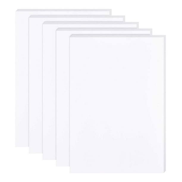 8 láminas de espuma EVA autoadhesivas de 30 x 20 cm, antideslizantes, color blanco, con respaldo adhesivo para puertas de muebles de 4 mm de grosor.