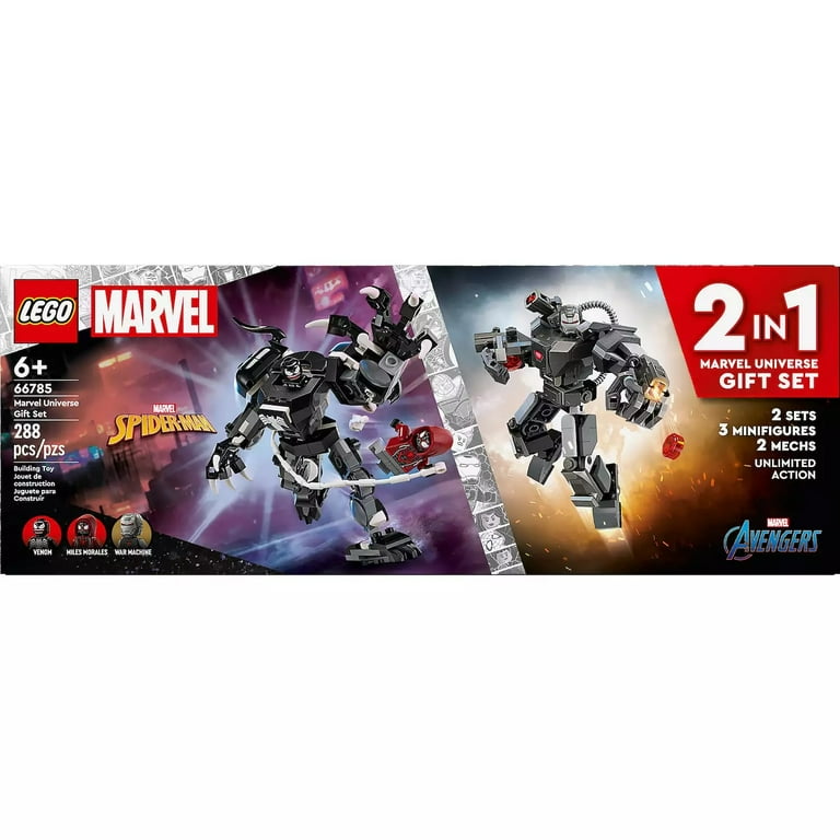 LEGO Marvel Universe 2-in-1 288-Piece Interlocking Block Building