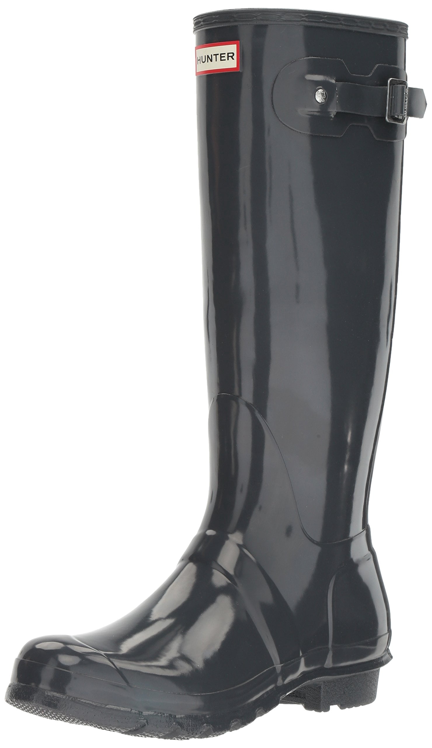 hunter tall gloss rain boots