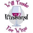 thumbnail image 2 of CafePress - Will Trade Husband For Wine Long Sleeve Infant T S - Long Sleeve Infant T-Shirt, 2 of 2