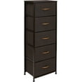 thumbnail image 1 of Sorbus Tour de Rangement pour Commode, Organisateur pour Garde-Robe, Grande Commode pour Chambre, Commode à Tiroirs pour Vêtements, Bureau à Domicile, Salon, Résidence Universitaire, Cadre en Acier, Dessus en Bois, Tissu, 5 Tiroirs, 1 of 10