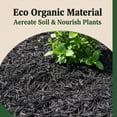 thumbnail image 3 of 1.85 Cu. ft. - 30 Lbs Black Shredded Rubber Mulch for Garden Ground Areas, and Landscaping, 3 of 7