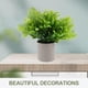 thumbnail image 1 of unbranded Planta Decorativa Artificial Verde En Maceta Para Ambientar Hogar Con Aspecto Natural Y Fresco, 1 of 6