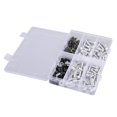 thumbnail image 3 of 177PCS Motorcycle Sportbike Windscreen Fairing Bolts Kit Silver Fastener Screws, 3 of 9