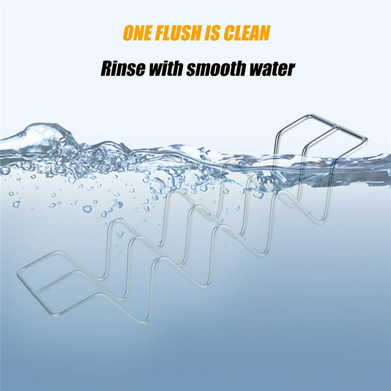 Stainless Steel Taco Holders Rack Mexican Food Sta... - Vicedeal