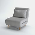thumbnail image 3 of Artdeco Home Tustin Polyester Convertible Chair, Light Gray Moonlight, 3 of 10