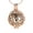 Rose/Steel, variant on Sphere Cremation Pendant Small Urns For Ashes Keepsake Urn Necklace mini urns
