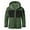 Green, variant on Men's Winter Colorblock Jackets with Chest Color Block for Fashion Trend and Outdoor Sports, Breathable Windproof Jackets, Men's Windbreaker and Exploration Gear,Black,L