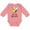 Mauve, variant on I'm the Queen Cute Queen Bee Boys or Girls Long Sleeve Baby Bodysuit