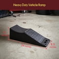 thumbnail image 2 of Pyle Heavy Duty Car Ramp – 20,000 lb Capacity Vehicle Ramp with 5.5" Lift, Anti-Slip Surface & Carry Handle for Trucks, SUVs & RV Maintenance, 2 of 6