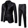 thumbnail image 2 of Edvintorg Men Suit Blazer Sets Slim 2-Piece Suit Blazer Business Wedding Party Jacket Coat & Pants Fashion Suits for Men 2025, 2 of 6
