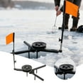 thumbnail image 2 of erfcxs Outdoor Ice Gears Tip Up Rod Up Strikes Indicators With Poles Ice Ups, 2 of 4