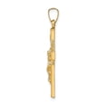 thumbnail image 6 of Auriga Fine Jewelry 14K Yellow Gold INRI Hollow Crucifix Cross Pendant for Women (L - 33mm, W - 17mm), 6 of 6