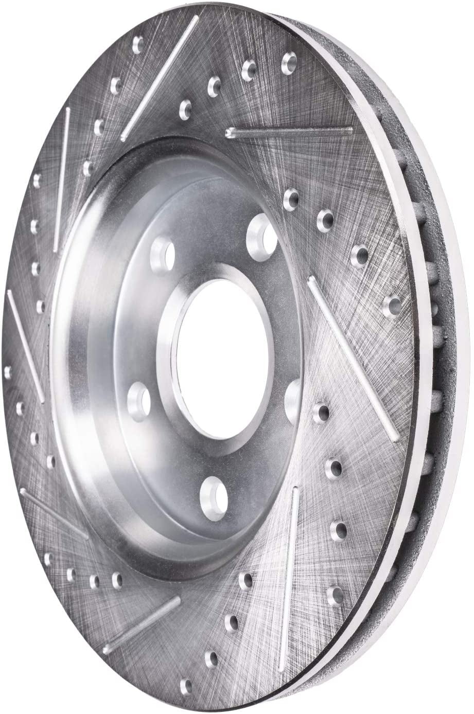 Detroit Axle - Rear Brake Rotors for Nissan Murano Quest Pathfinder Infiniti M35h M37 JX45 M56 FX45 FX35 FX37 Q50 Q70 Q60 QX60 Q70L QX70, Drilled & Slotted Disc Brake Rotors: 12.13" inch Rotor