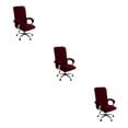 thumbnail image 3 of tredstone Ensemble de 3 Pcs Housse de Chaise à Grand Application Convient à Diverses Tailles et Styles de Chaises Résistante à l'Usure Rouge Vin G Ensemble de 3, 3 of 6