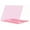 Crystal Pink, variant on Mosiso MacBook Air 11.6" Case, Ultra Slim Soft-Touch Plastic See Through Hard Shell Snap On Cover for MacBook AIR 11 Inch (Models: A1370 and A1465), Gray