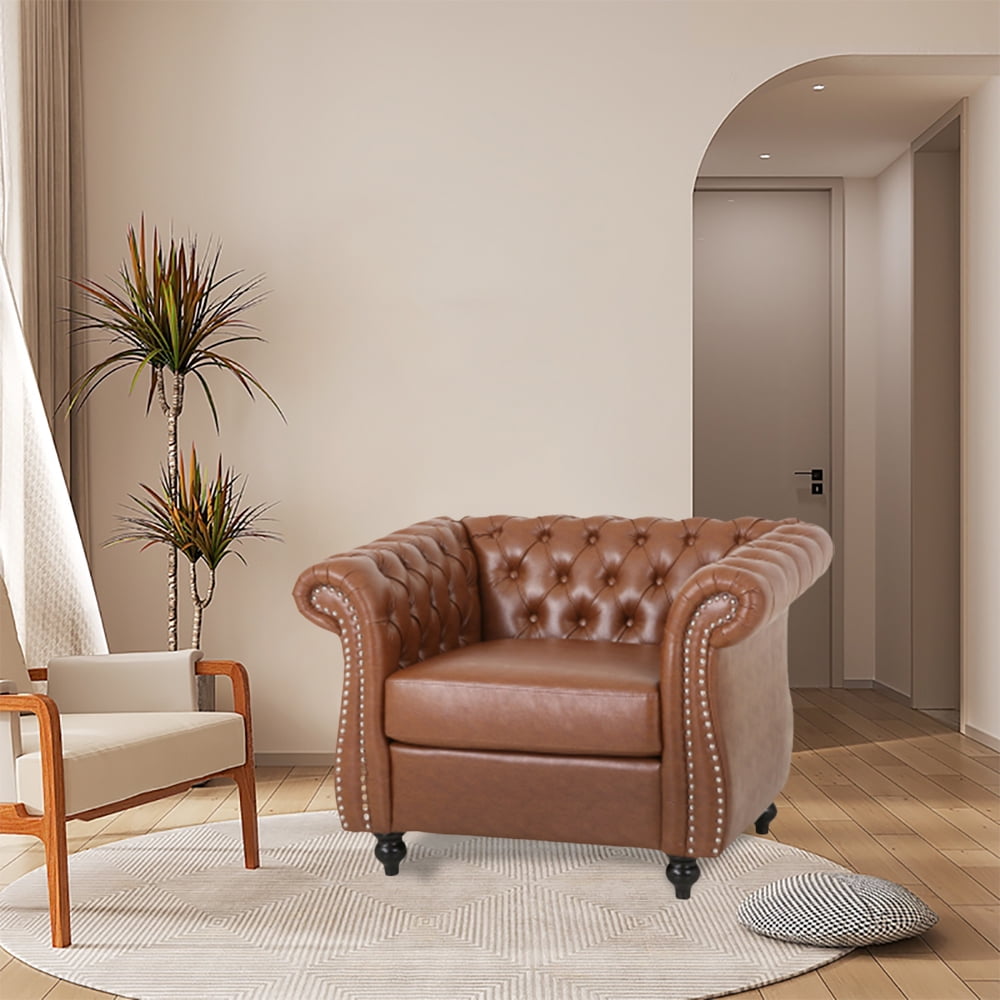 Modern chesterfield chair discount