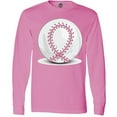 thumbnail image 3 of Inktastic Pink Breast Cancer Ribbon Baseba Long Sleeve T-Shirt, 3 of 5