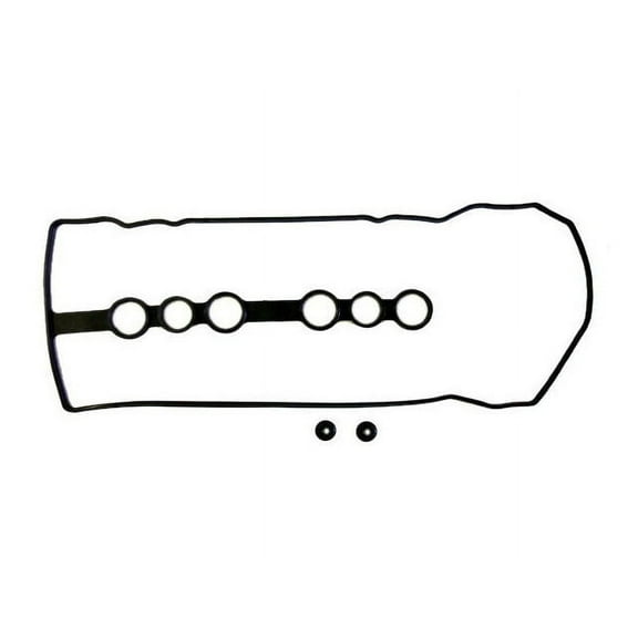 Valve Cover Gasket Set - Compatible with 1998 - 1999 Toyota Corolla 1.8L 4-Cylinder 1ZZ-FE 16-Valve DOHC