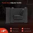 thumbnail image 3 of A-Premium Power Seat Adjuster Switch Compatible with Dodge Dart 2013 2014 2015 2016, Replace# 5156107AA, 3 of 5