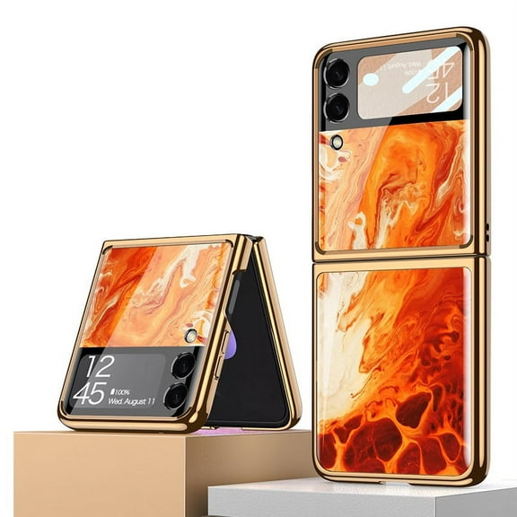 Galaxy Z Flip 3 Case, Heavy Duty Protective Phone Case Lightweight Anti-Drop Wear-Resistant Strong Impact Resistance Case for Samsung Galaxy Z Flip 3,A