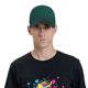 thumbnail image 4 of Fotbe Dark teal green Gorro Clásico de Béisbol, Gorra Ajustable con Broche Snapback, Gorro de Exterior de Algodón Suave, 4 of 6