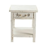 Seaside White Coastal End Table - Walmart.com