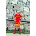 thumbnail image 7 of Wrestler Hogan Adult Mens T-Shirt Tee Halloween Costume Cosplay, 7 of 7