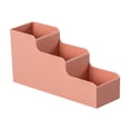 thumbnail image 2 of Suncoda Student Pencil Cases, Desktop Ladder Storage Box Stationery Pen Holders Pen Holders Compartment Student Office Storage Box Makeup Brush Rack, 2 of 6