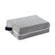 thumbnail image 3 of 4x Block Cloth Cover Meditación Estiramiento Sentadillas Antideslizante Brick Cover Gris, 3 of 8