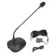 thumbnail image 1 of Micrófono de cuello de cisne con cable, micrófono señalador cardioide para conferencias de escritorio para transmisión, enchufe estadounidense de 100-240V, 1 of 14