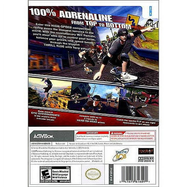  Tony Hawk's Downhill Jam - Nintendo Wii : Video Games