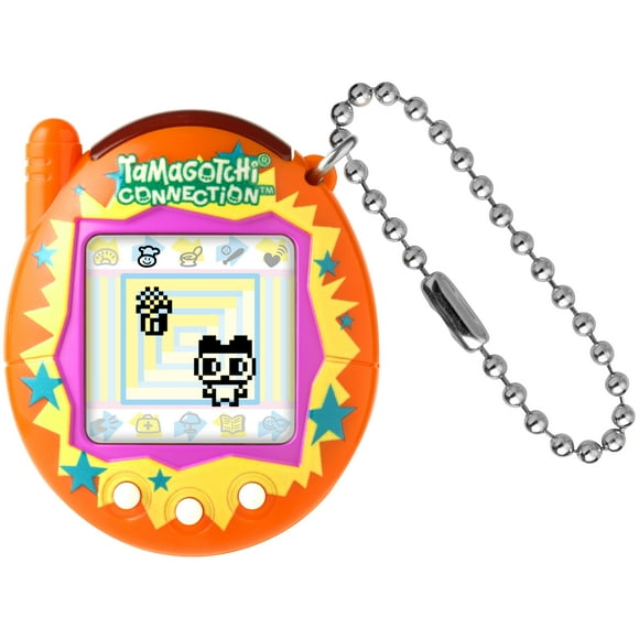 Virtual Pet Tamagotchi Connection Orange Burst