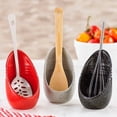 thumbnail image 2 of Speckled Upright Spoon Rest for Kitchen Countertop, 2 of 7