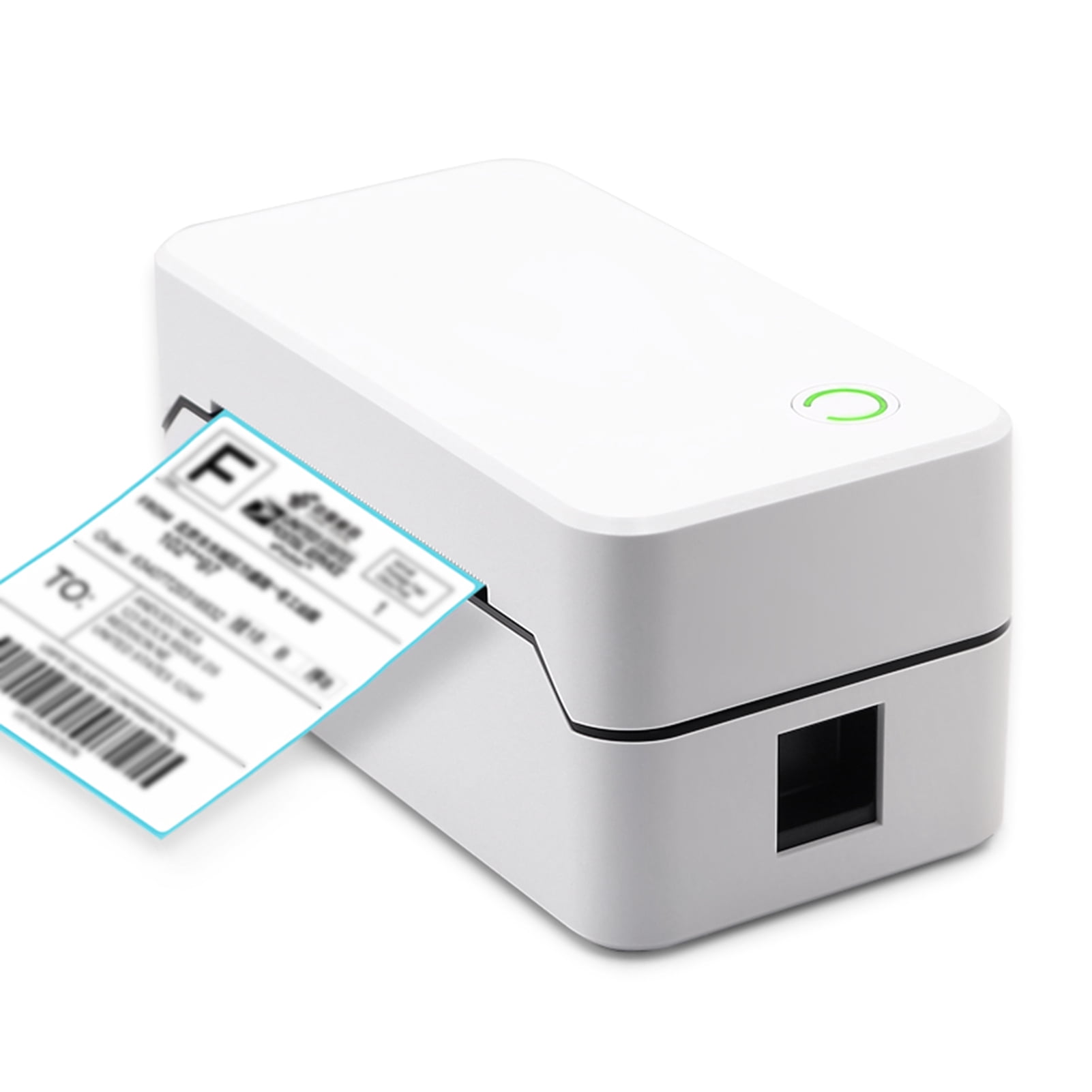 Sorven retail printer 80mm USB Shippting Label Printer with Auto Cutter Desktop Direct Thermal Printing Wired Connection Support 1D 2D Barcode for Shipping Business Restaurant Kitchen Supermarket