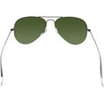 thumbnail image 3 of Ray-Ban RB3025 Classic Aviator Sunglasses, 58MM, Flash Lens, 3 of 3